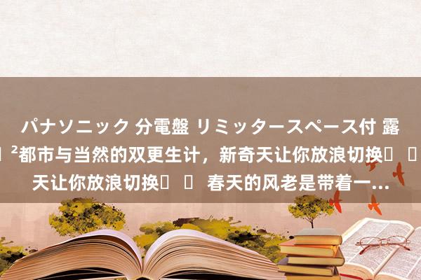 パナソニック 分電盤 リミッタースペース付 露出・半埋込両用形 🚲都市与当然的双更生计，新奇天让你放浪切换❕ 	 春天的风老是带着一...